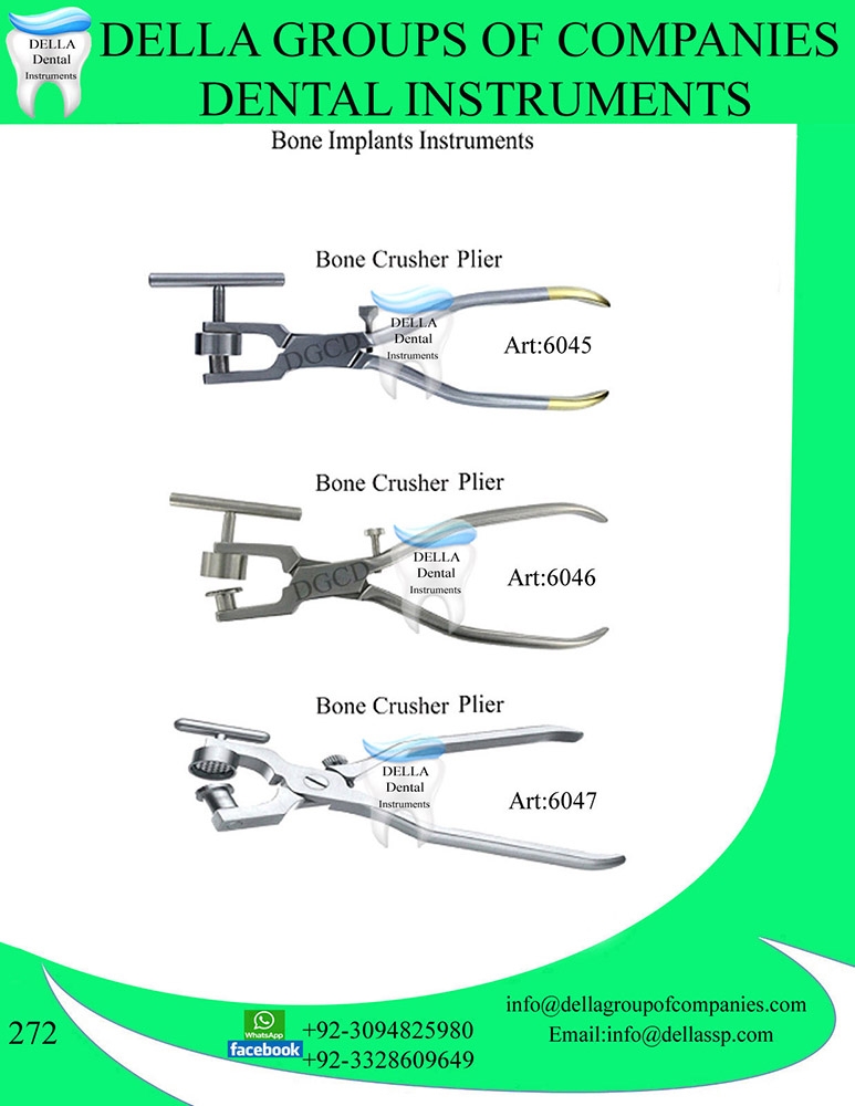 Bone Implants Instruments